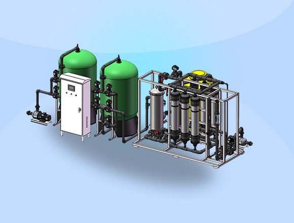 8~10t/h(每小时出水8~10吨)超滤净水设备